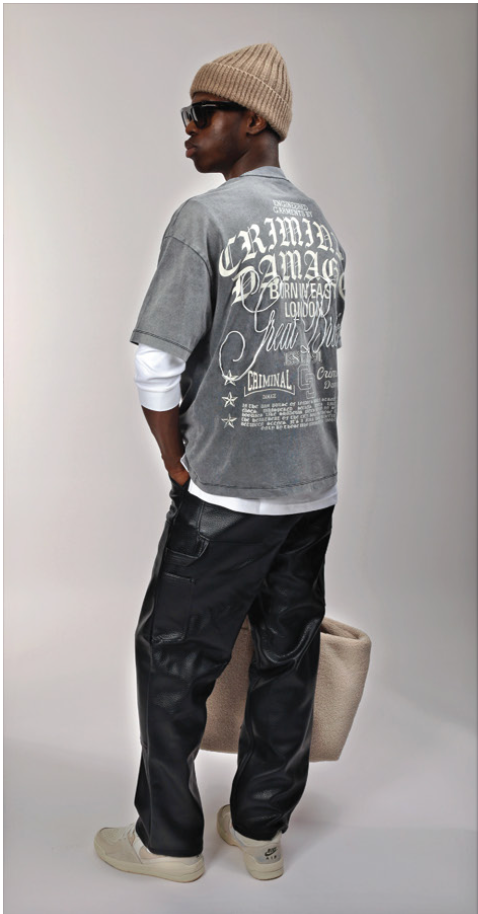 Criminal Damage Logo Mania Tee