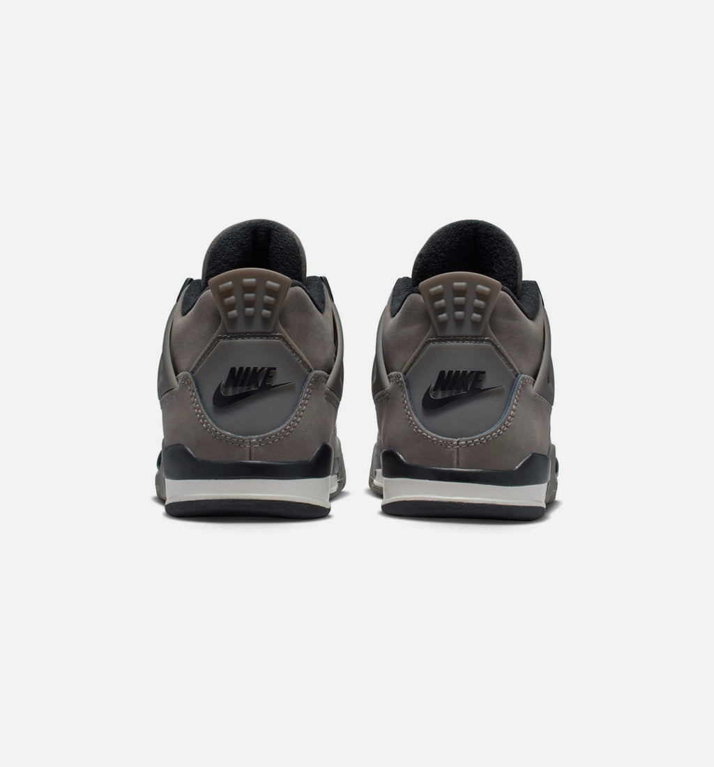 Air Jordan 4 Retro Cave Stone and Black | Preschool Lifestyle Shoe | Cave Stone/Black/Moon Fossil
