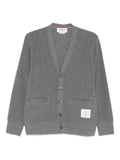 Thom Browne 4-bar intarsia cardigan