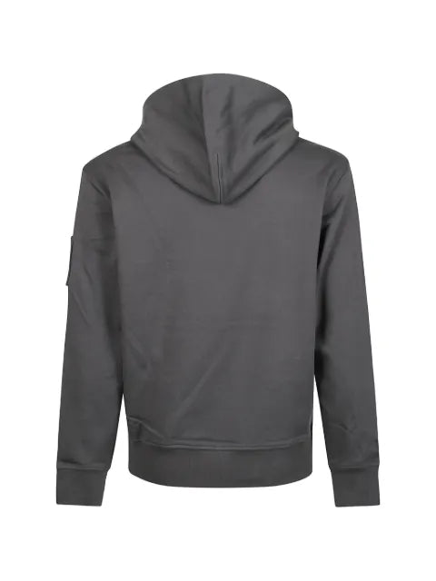 Moose Knuckles logo-patch drawstring hoodie