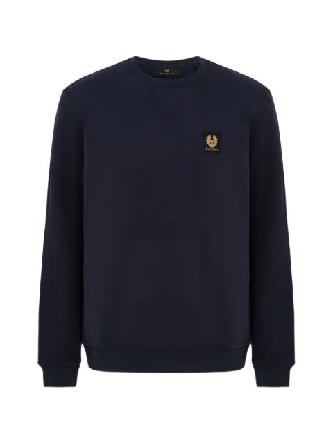 Belstaff V-stitch logo-patch sweatshirt