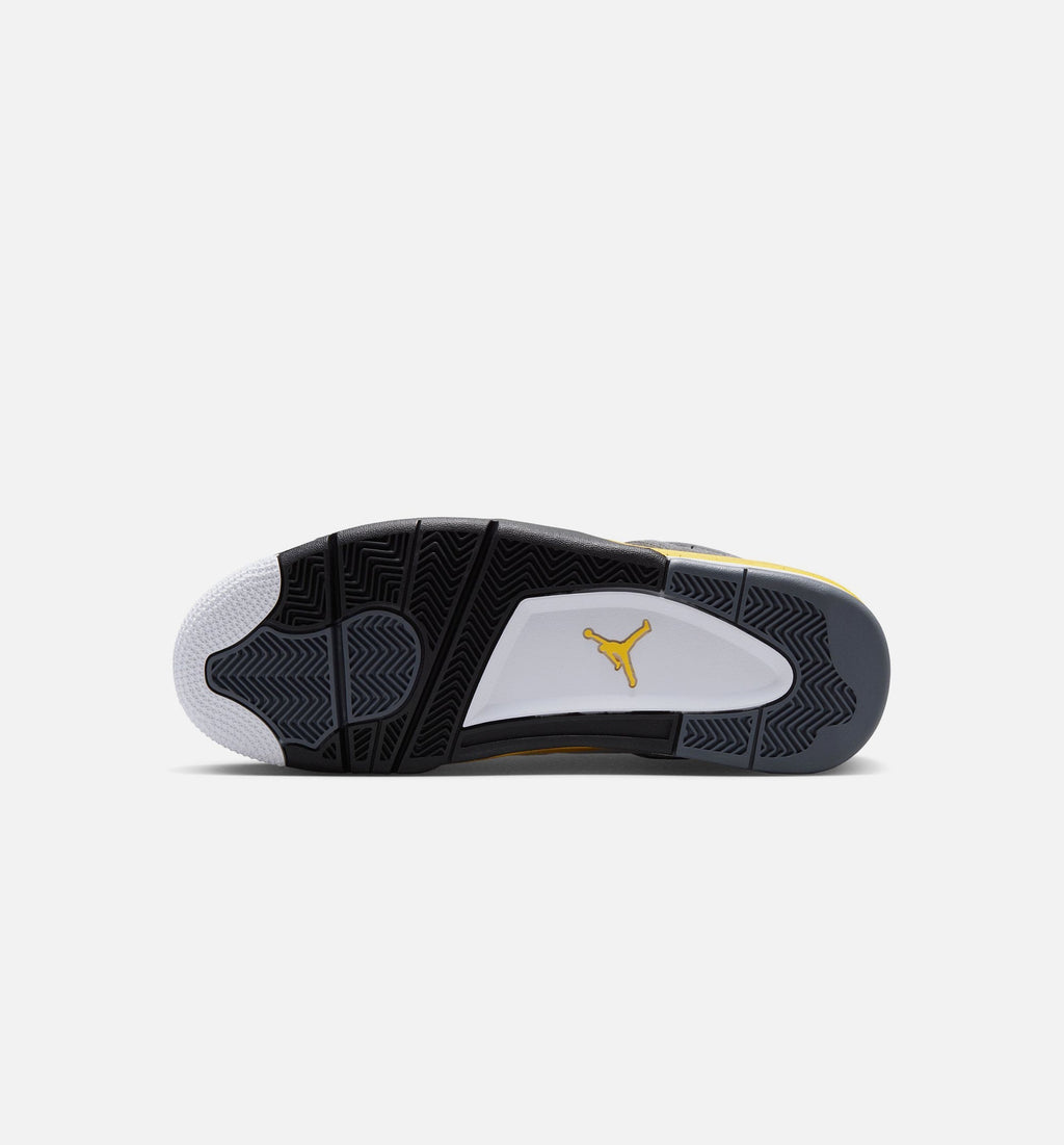 Air Jordan 4 Retro Rare Air Tour Yellow Men's Lifestyle Shoe – White/Dark Blue Grey/Black/Tour Yellow