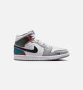 Air Jordan 1 Mid SE – Men's Lifestyle Shoe | Black/White/Wolf Grey