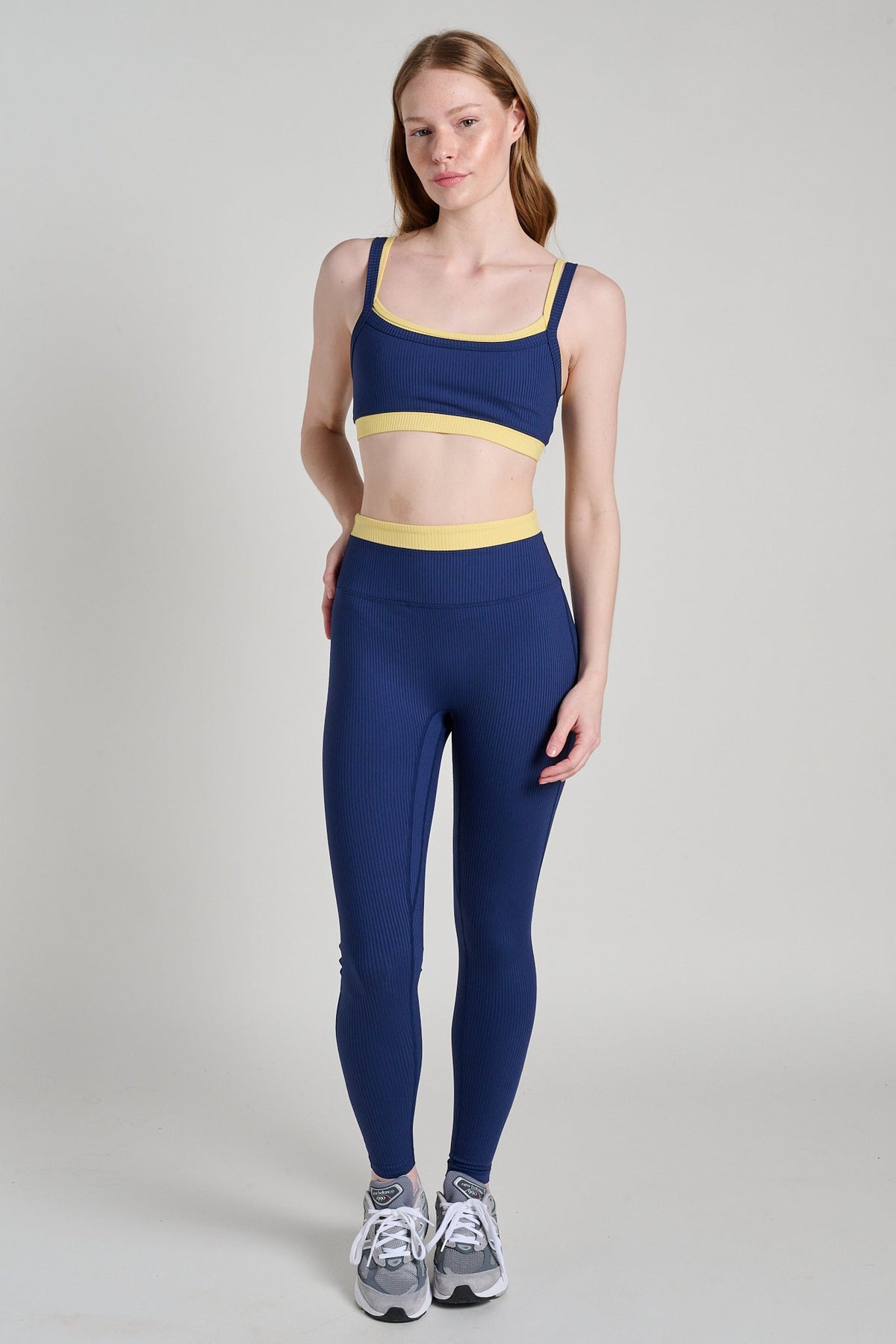 Ribbed Layered Legging