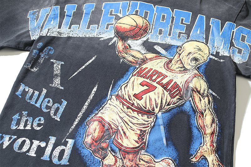 VALE USA Maryland 7 Basketball Graphic T-Shirt