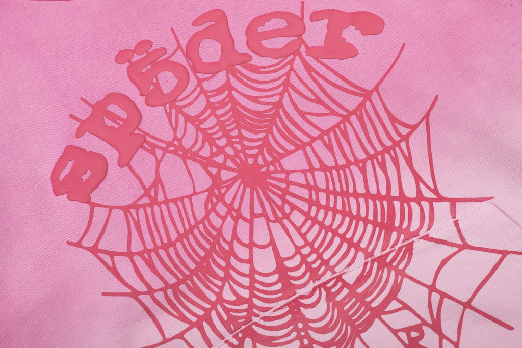 Sp5der Gradient Spider-Web Hoodie & Sweatpants Set