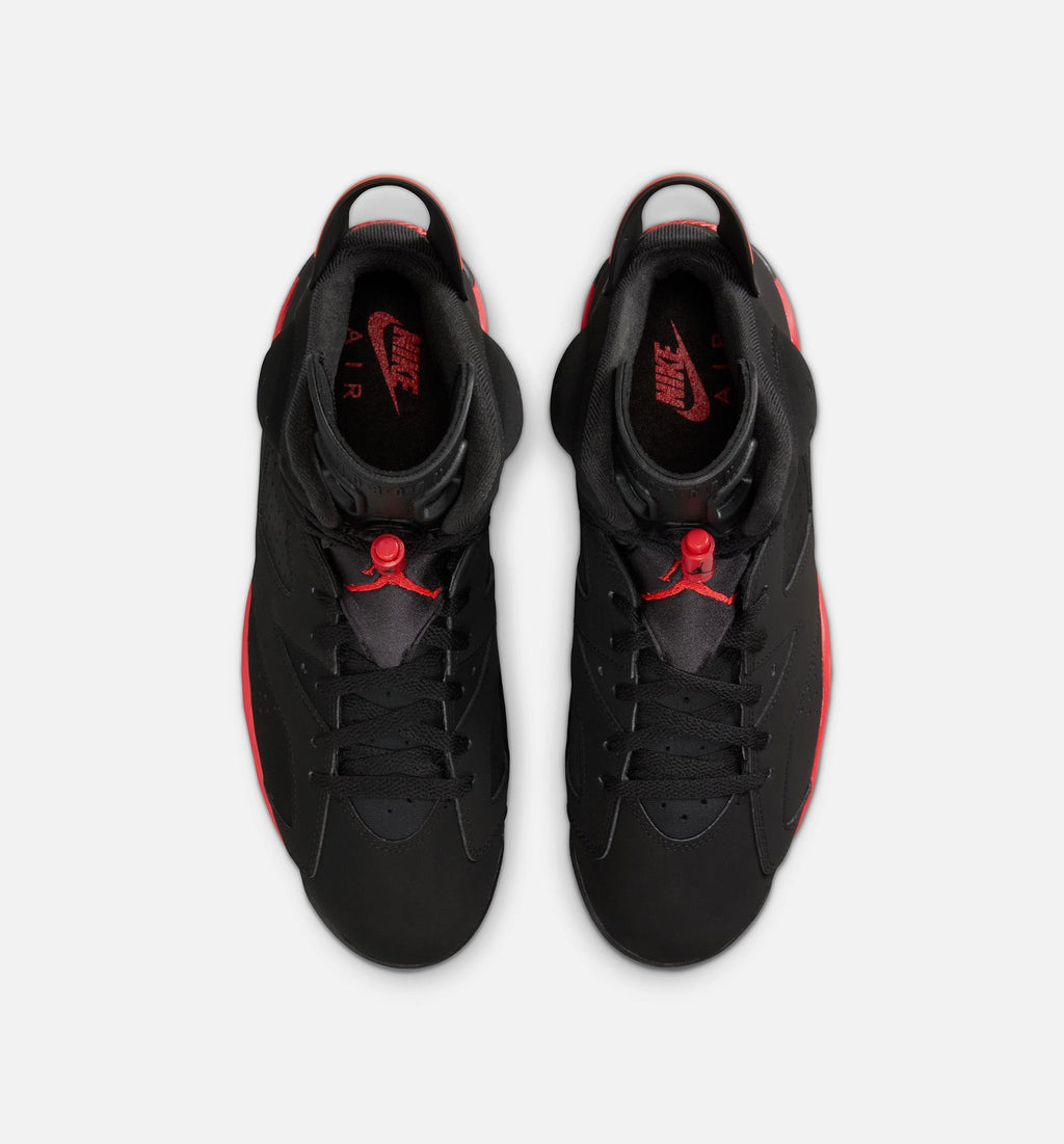 Air Jordan 6 Retro Infrared Salesman Men's Lifestyle Shoe – Black/Light Crimson